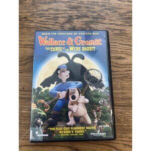 Wallace & Gromit The Curse Of The Were-Rabbit 2005 DVD Animated Comedy Pre-Owned